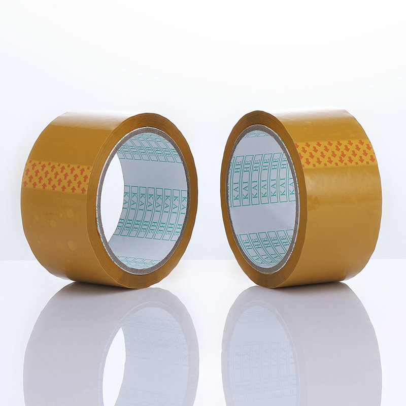 Super officinas price High Adhesive coloratus Custom Logo Printed Bopp Packing Tape / Bopp Packaging Tape