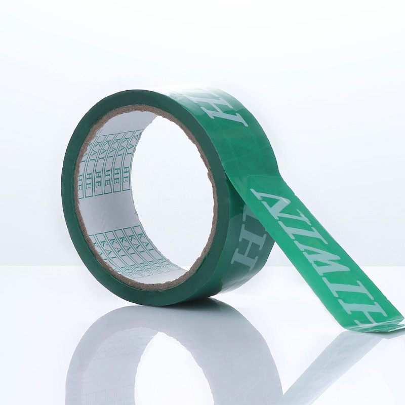 10 annos officina viridis coloris bopp tape impressa consuetudo LOGO DESIGN impressus stipare tape