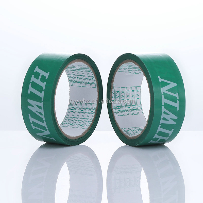 10 annos officina viridis coloris bopp tape impressa consuetudo LOGO DESIGN impressus stipare tape