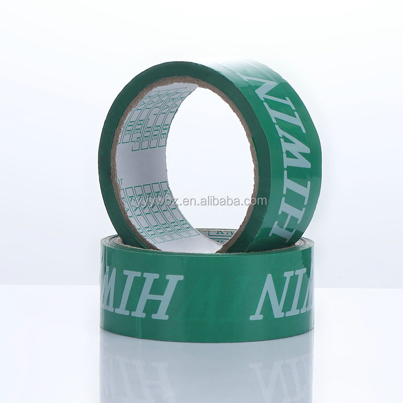 10 annos officina viridis coloris bopp tape impressa consuetudo LOGO DESIGN impressus stipare tape